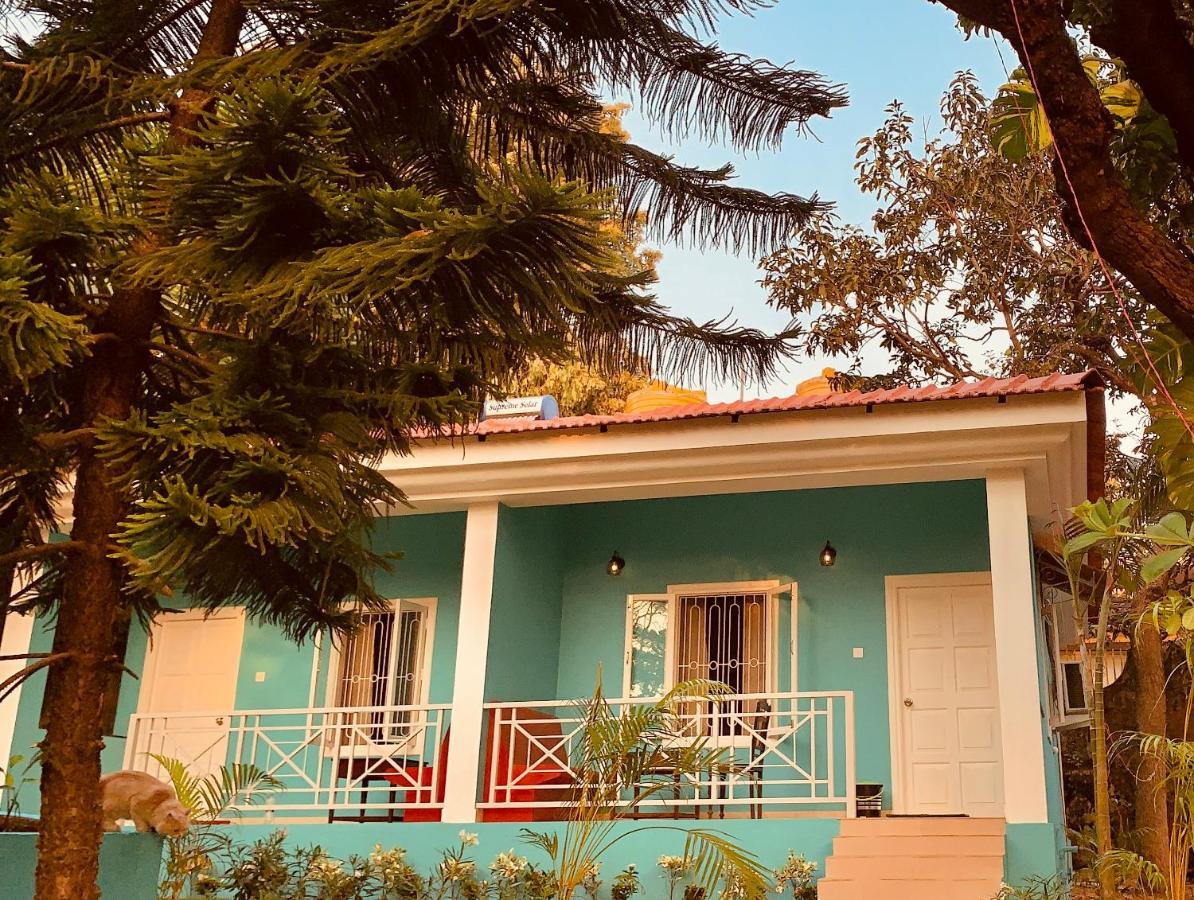 Stan-Inn, North Goa, Vagator, With Strong Wifi,Free Private Parking & Kitchen, Can Cook Where You Stay Kültér fotó